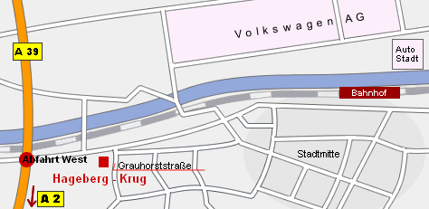Hotel Hageberg-Krug, Hotel Wolfsburg, Pension, Restaurant, Gaststätte
